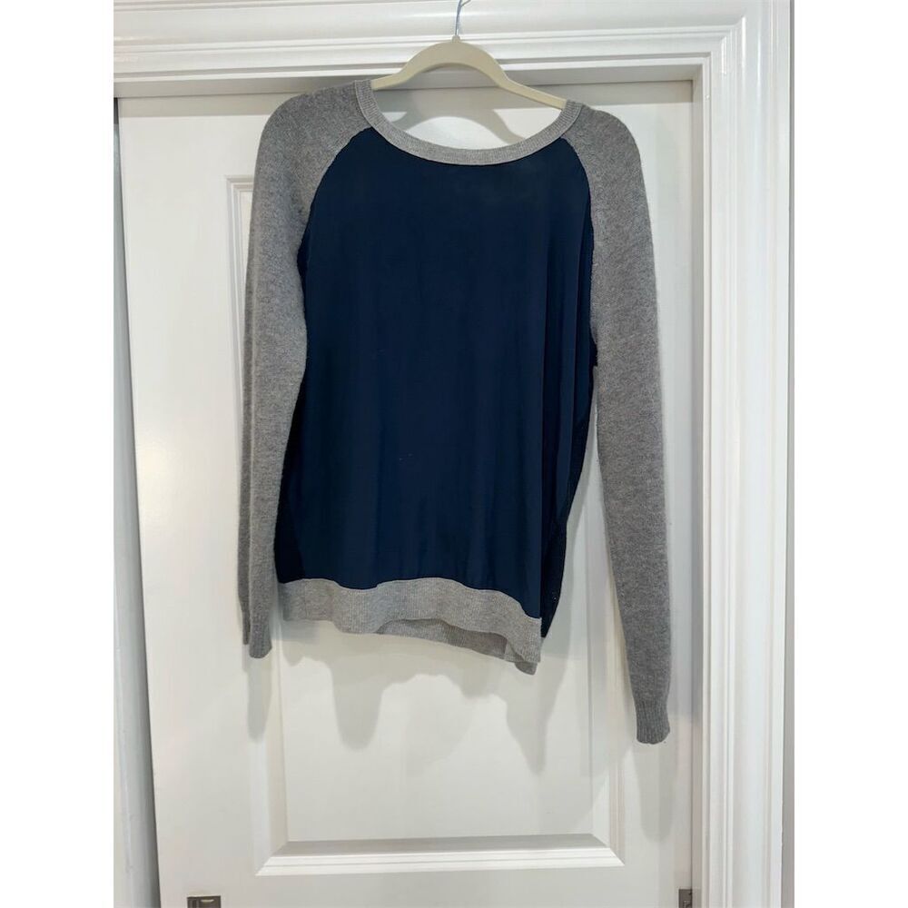 Vince Women's Color Block Pullover Sweater Multicolor Size M Casual